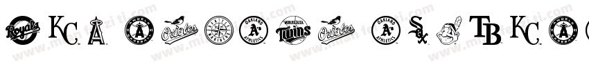 MLB Astros RegularMa字体转换
